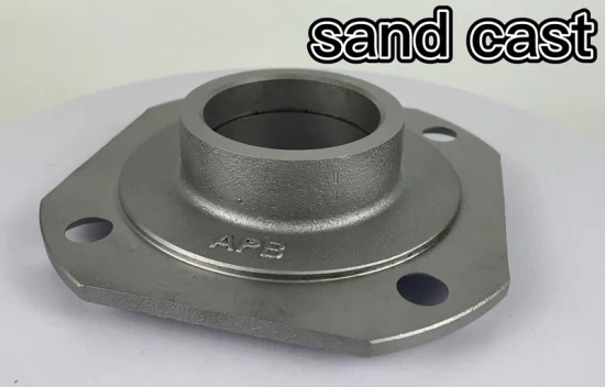 Fonderie de métal gris en acier/gris/bâti malléable en aluminium de fonte de sable